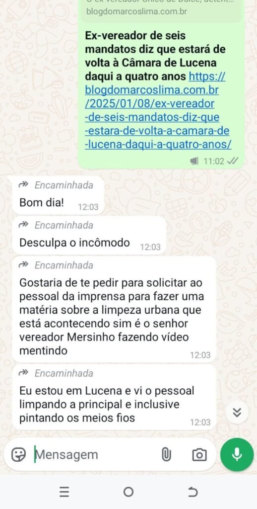 Vídeo De Vereador Mersinho Da Up Sobre Acúmulo De Lixo Em Lucena é Criticado Por Internautas. “vídeo Mentiroso”. Confira